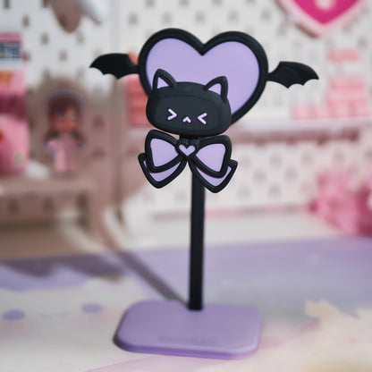 Descora Headphone Stand - Mahou Neko - Goth edition