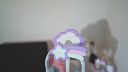 Descora Headphone Stand - Sky friends